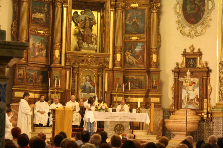 Inauguración del Ministerio Pastoral de D. Salvador en la parroquia Santa María Magdalena de La Ollería