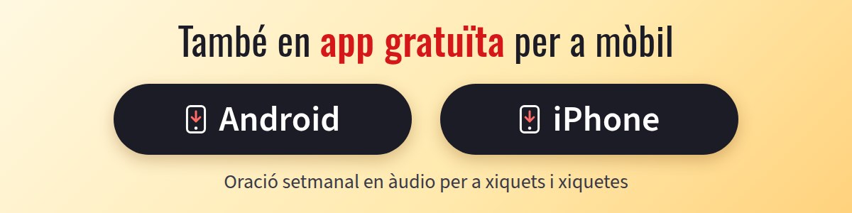 Rezandovoy infantil també en app gratuïta per a mòbil: Android i iPhone